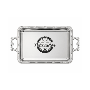 Bandeja Retangular Personaliza