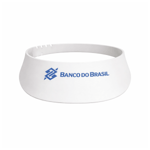 Viseira EVA com logo personalizado