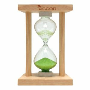 Ampulheta de Madeira Brinde