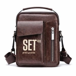 Bolsa Shoulder Bag Couro Personalizada