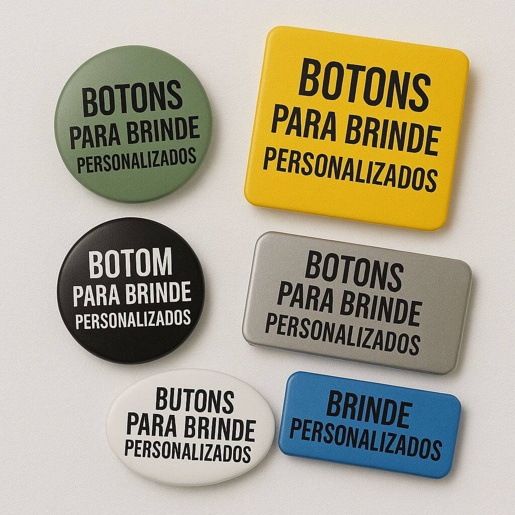Botons para brinde personalizados
