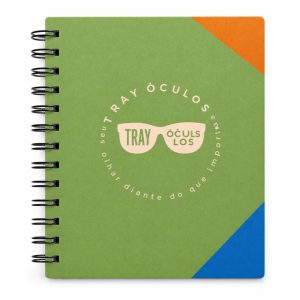 Caderno Capa Dura Arame Duplo