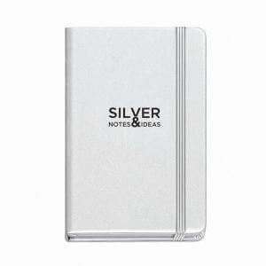 Caderno Moleskine Capa Metalizada para Brindes