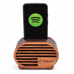 Caixa Acústica Amplificadora Para Celular Eco-Retro