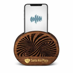 Caixa Acústica Para Celular Eco Sound Bal Wave Personalizada