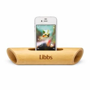 Caixa de Som de Bambu