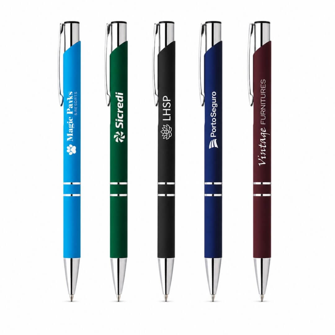 Caneta em Alumínio Personalizada