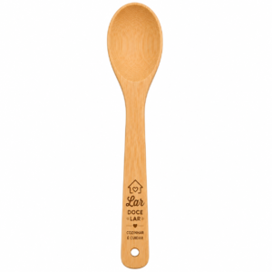 Colher de Pau com Logo