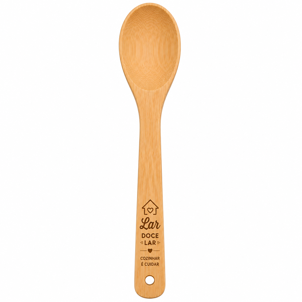 Colher de Pau com Logo