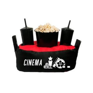 Kit Almofada com Porta Pipoca