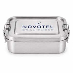 Marmita Hermética em Aço Inox Personalizada