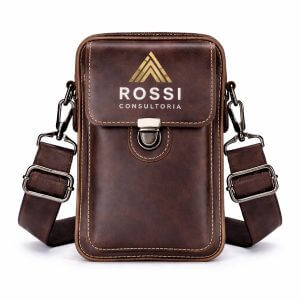 Mini Bolsa Shoulder Bag Couro Personalizada