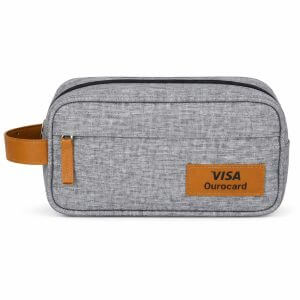 Necessaire Masculina em Couro Personalizada