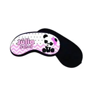 Tapa olhos - Ursinha Panda