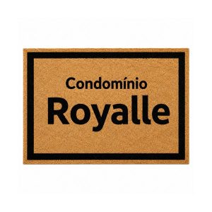 Tapete Capacho Personalizado Loja Empresa Condomínio