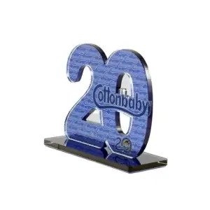 Troféu 20 anos personalizados