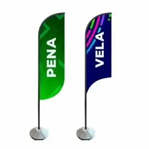 Wind Banner Personalizado Eventos Corporativos