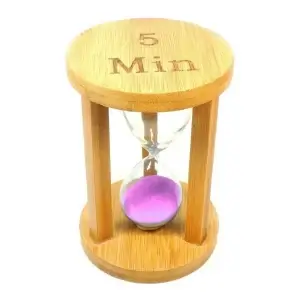 Ampulheta de Madeira Personalizada
