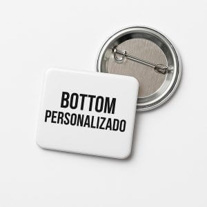 Botton Retangular Personalizado
