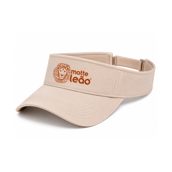Viseira EVA com logo personalizado