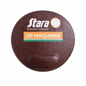 Mouse Pad Personalizado Couro