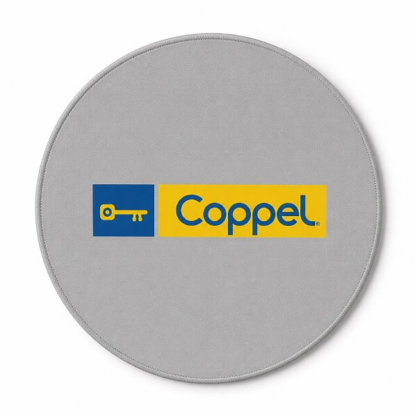 Mouse pad redondo com personalização