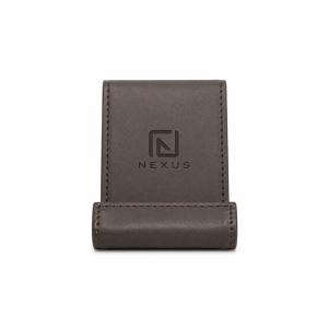 Porta-celular De Mesa Em Couro
