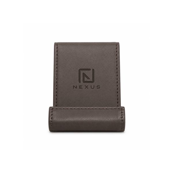 Porta-celular De Mesa Em Couro