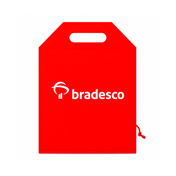Sacola Dobrável Com Alça Em PET Personalizada