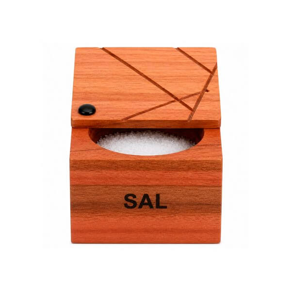 Saleiro em Eucalipto