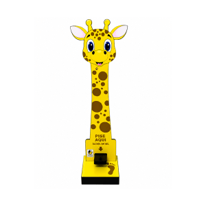 Totem Álcool Gel Com Pedal Personalizado