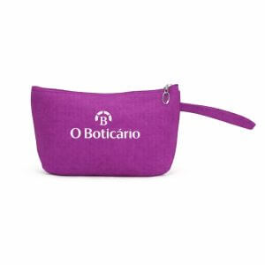 Bolsa Nécessaire Feminina de PVC Personalizada
