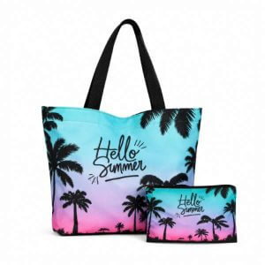 Kit Bolsa de Praia com Nécessaire