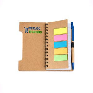 Bloco com Caneta de Anotações Ecológico