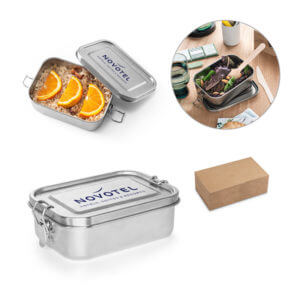 Marmita Hermética em Aço Inox Personalizada