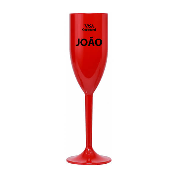 Taça Acrílico Personalizada com Nome
