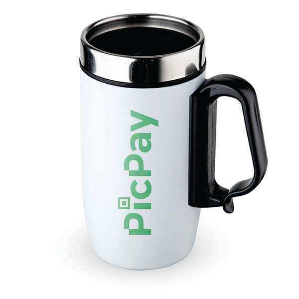 Caneca Inox Parede Dupla Personalizada