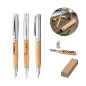 Esferográfica Bambu Personalizada