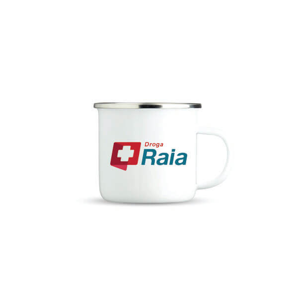 Caneca de Alumínio com Logo