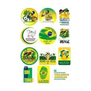 Adesivos Personalizados para Copa