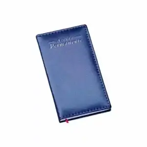 Agenda de Bolso de Couro Personalizada
