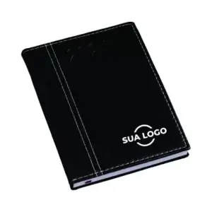 Agenda de Couro Escolar Personalizada