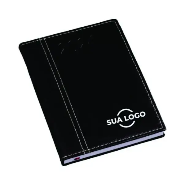 Agenda de Couro Escolar Personalizada
