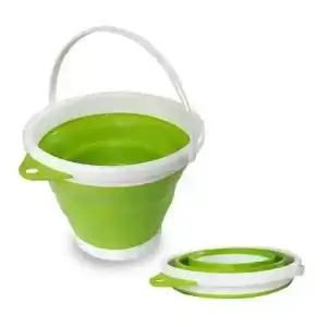 Balde Retrátil Dobrável Flexível 10 Litros Silicone Atacado