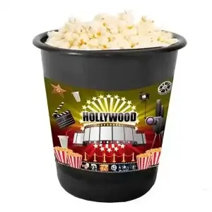 Balde de Pipoca Personalizado Cinema