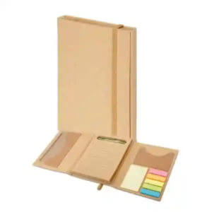 Bloco de Anotações Com Post it de 5 Cores