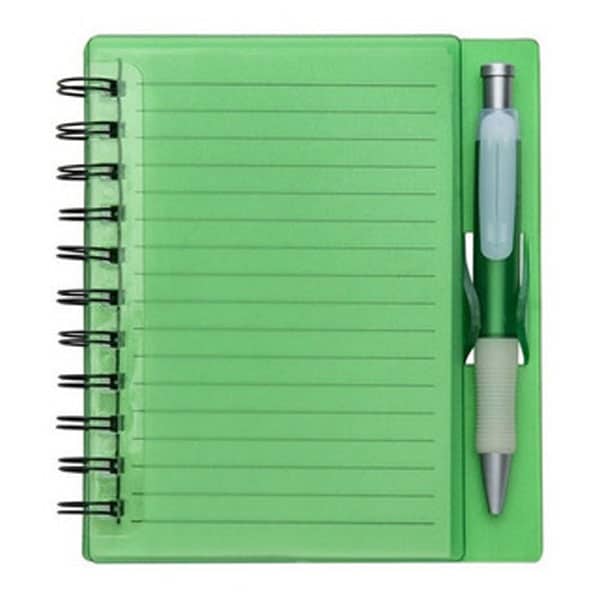 Caderno com Caneta