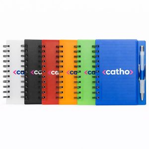 Caderno com Caneta