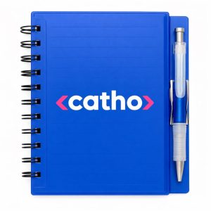 Caderno com Caneta
