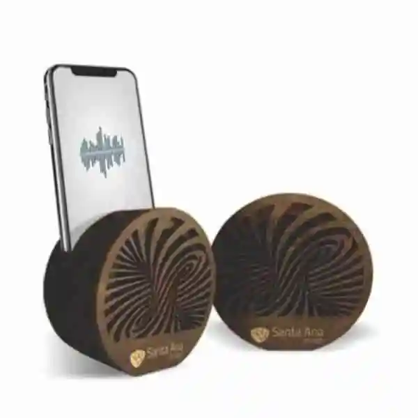Caixa Acústica Para Celular Eco Sound Bal Wave Personalizada